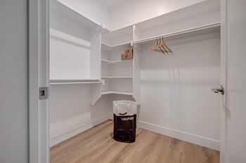 Large walk-in closet